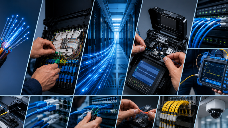 Fiber optik ve altyapı sistemleri